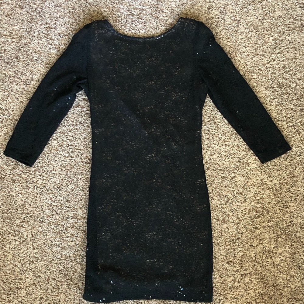 Black Lace Dress